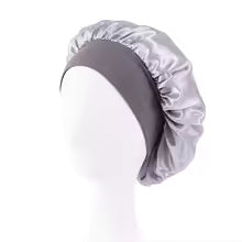 Silk Satin Lined Sleep Shower Cap