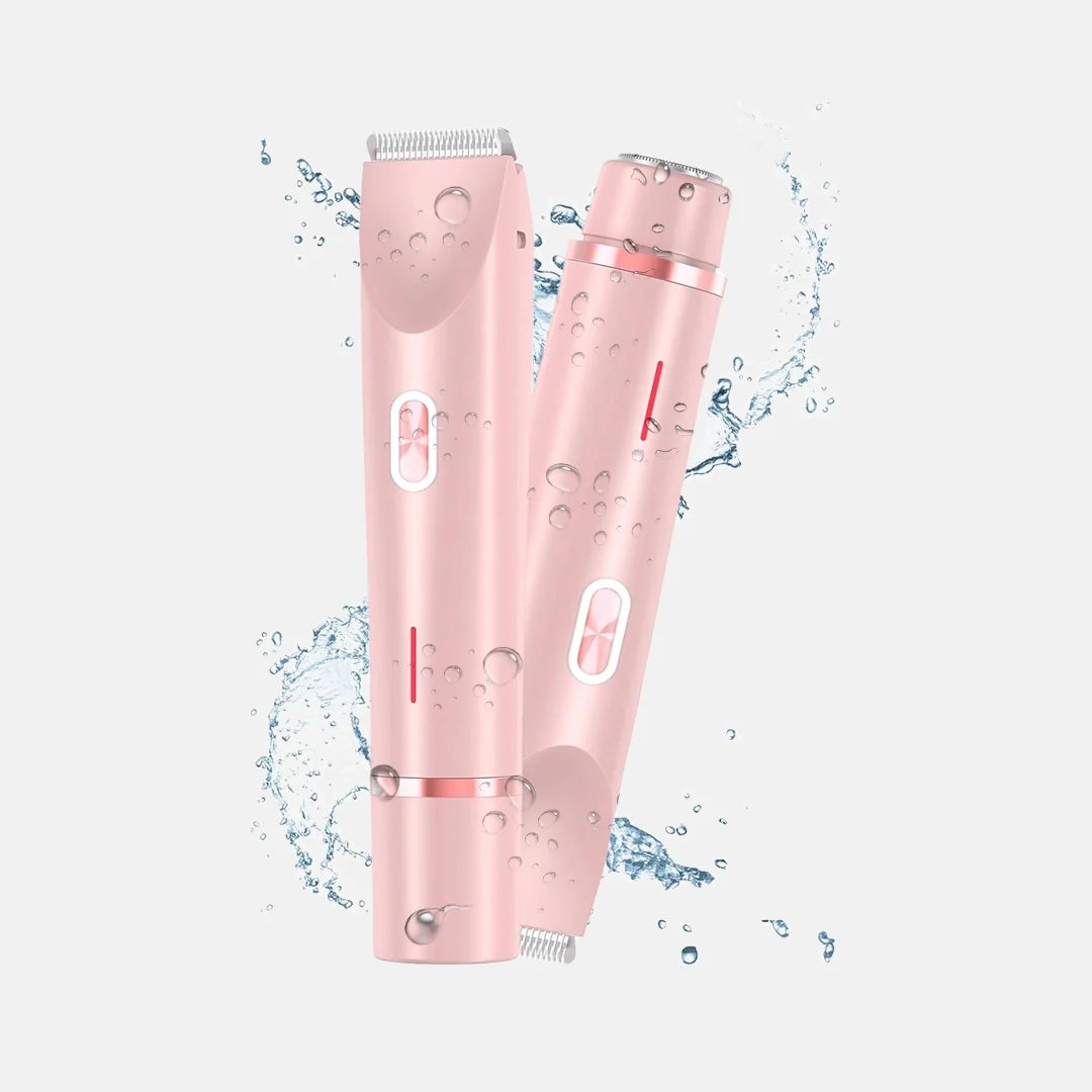 2-in-1 PRO Dual-Head Painless Hair Trimmer