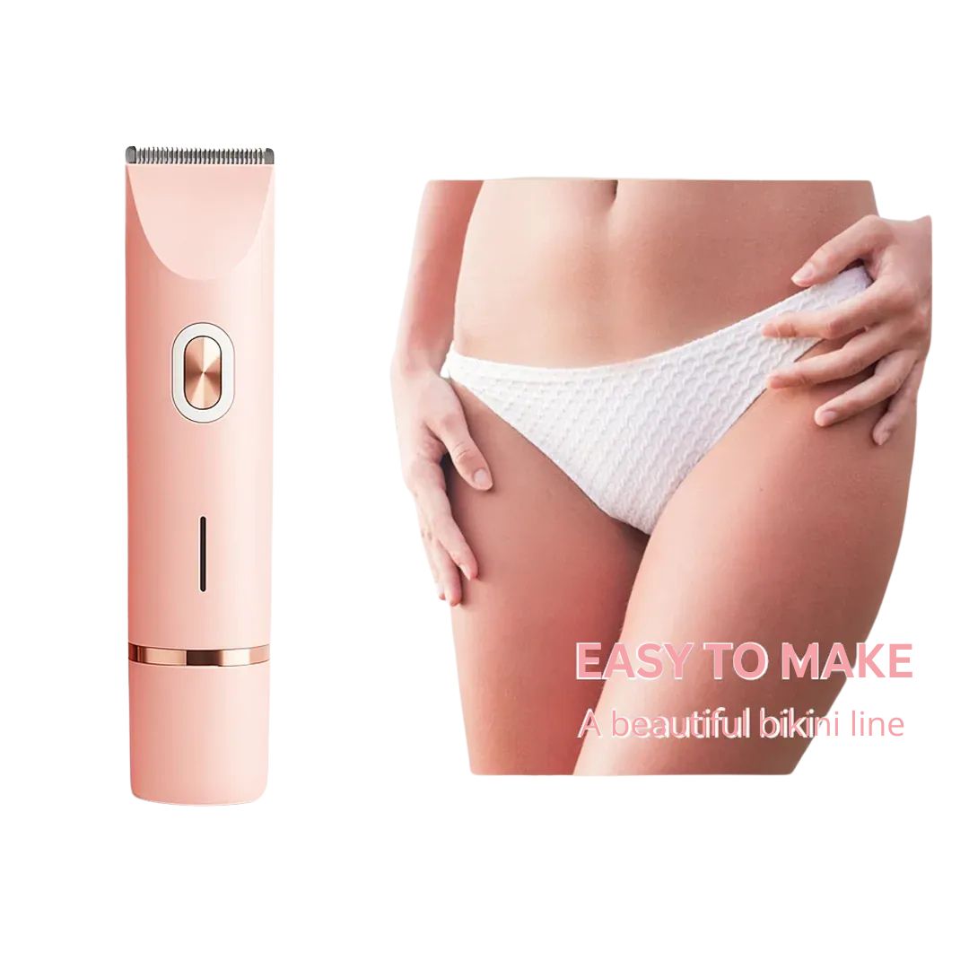 2-in-1 Painless Bikini Hair Trimmer