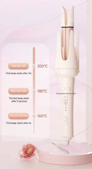 5-in-1 Negative Ion Automatic Hair Curler Set