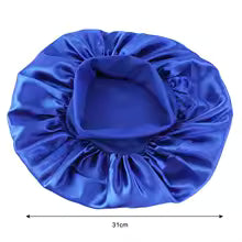 Silk Satin Lined Sleep Shower Cap