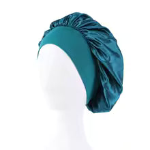 Silk Satin Lined Sleep Shower Cap