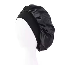 Silk Satin Lined Sleep Shower Cap