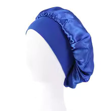 Silk Satin Lined Sleep Shower Cap