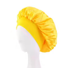 Silk Satin Lined Sleep Shower Cap