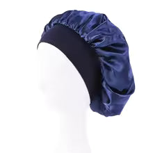 Silk Satin Lined Sleep Shower Cap